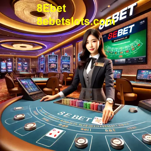 Experiência Imersiva no Cassino ao Vivo da 8Ebet